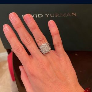 David Yurman Diamond Wheaton Ring
